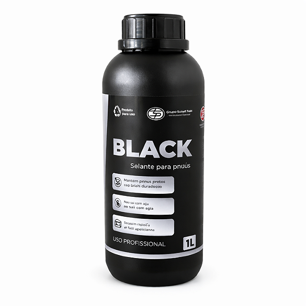 TEIXEIRA SELANTE PNEU TP BLACK - 1LT REF:6993