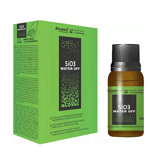 ALCANCE CRISTALIZADOR DE VIDRO 20ML - SIO3 REF:1512
