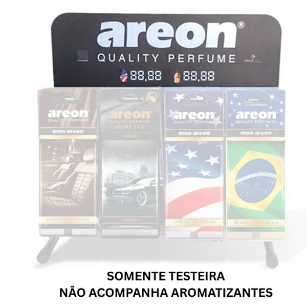 AREON DISPLAY KIT - TESTEIRA PARA EXPOSITOR AREON DE 04 GANCHOS REF:1636