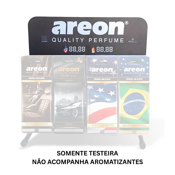 AREON DISPLAY KIT - TESTEIRA PARA EXPOSITOR AREON DE 04 GANCHOS REF:1636