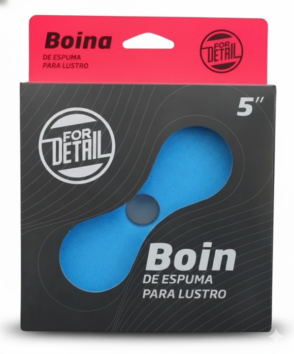 FORDETAIL BOINA ESPUMA 5POL LUSTRO - AZUL REF:7075