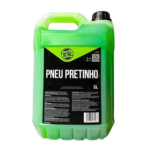 FORDETAIL PNEU PRETINHO GLICERINA 5L REF:7032