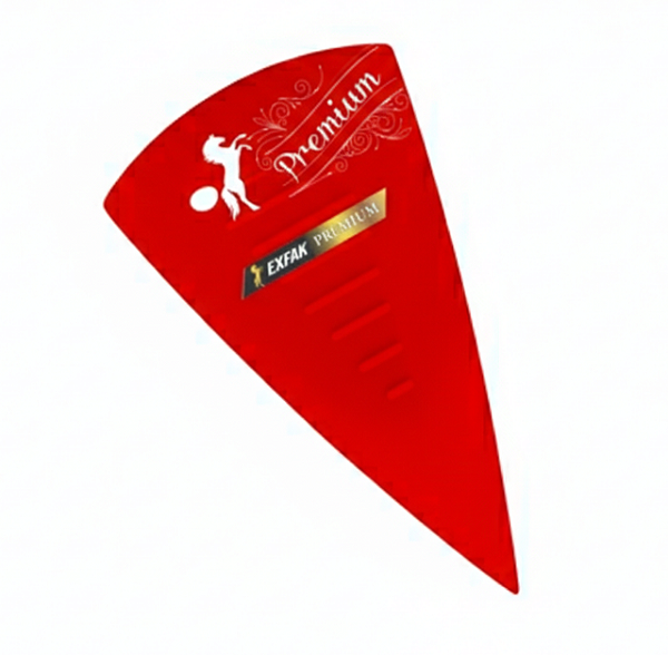 EXFAK ESPATULA PREMIUM TRIANGULAR RED FLEX 50-2131 REF:6674