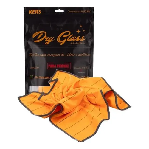 KERS TOALHA MIC VIDRO DRY GLASS 40 X 50CM 400GSM REF:6919