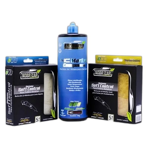 NOBRE KIT COMPOSTO MARITMO 1KG - NC MARINE REF:4909