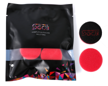 SGCB KIT BOINA ESPUMA 2,2POL VERMELHO - SUPER LUSTRO REF:5184