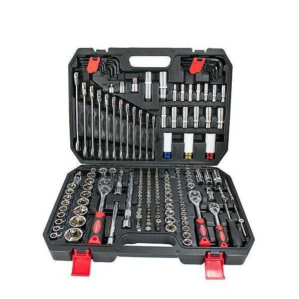 SIGMA JOGO DE FERRAMENTAS CRV MASTER 178 PECAS - 0699940001 REF:7044