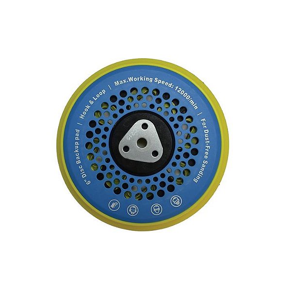 SIGMA SUPORTE 6POL ROTO ORBITAL M8 E 5/16 VENTILADO - 0752013661 REF:7041