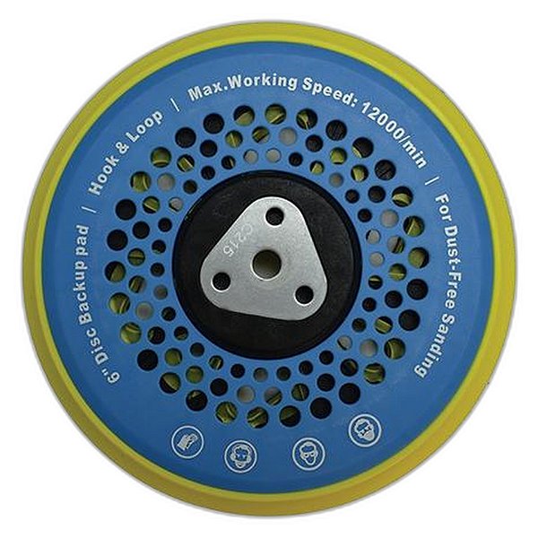 SIGMA SUPORTE 6POL ROTO ORBITAL M8 E 5/16 VENTILADO - 0752013661 REF:7041