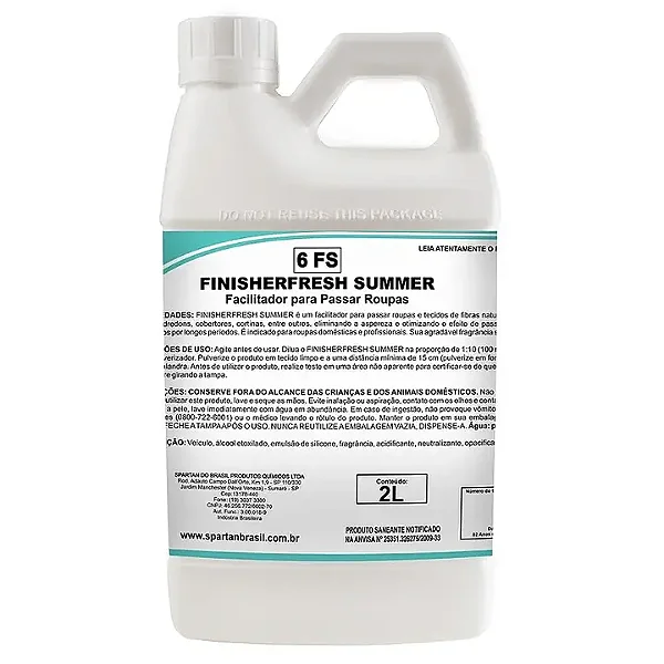 SPARTAN FINISHERFRESH SUMMER 2 LITRO REF:6900