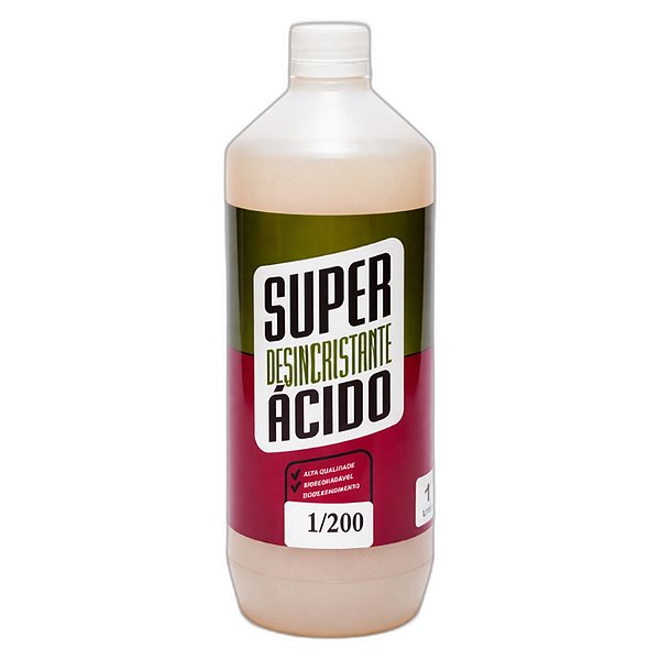 SUPER DESINCRUSTANTE ACIDO 1L INCOLOR - 1:200 REF:6882