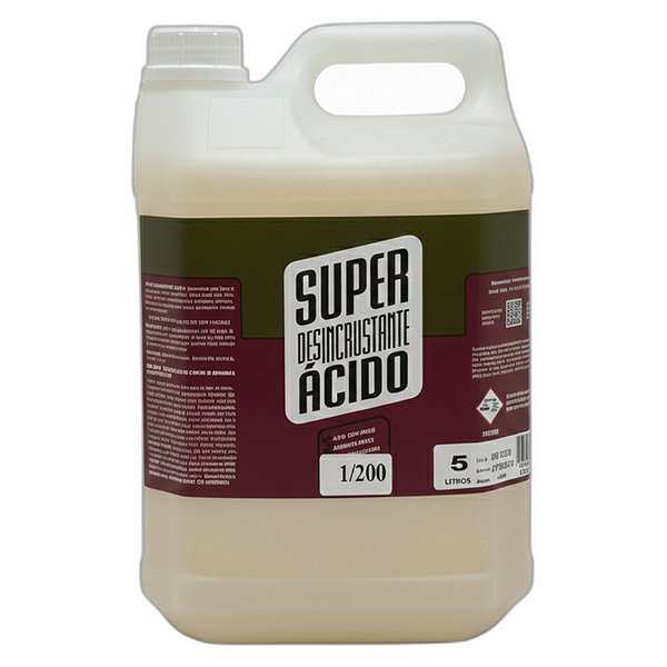 SUPER DESINCRUSTANTE ACIDO 5L INCOLOR - 1:200 REF:6883