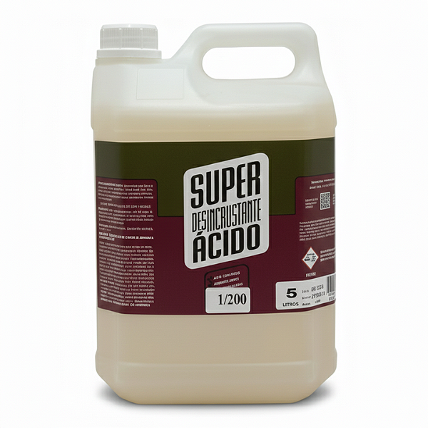 SUPER DESINCRUSTANTE ACIDO 5L INCOLOR - 1:200 REF:6883