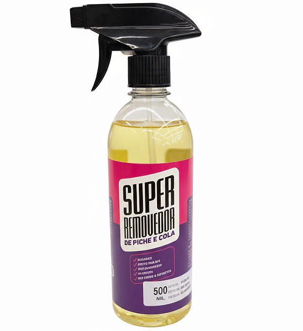 SUPER REMOVEDOR DE PICHE E COLA 500ML - INCOLOR REF:6980