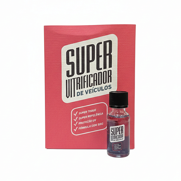 SUPER VITRIFICADOR DE VEICULOS 20ML 9H (KIT) - SVV9H REF:6498