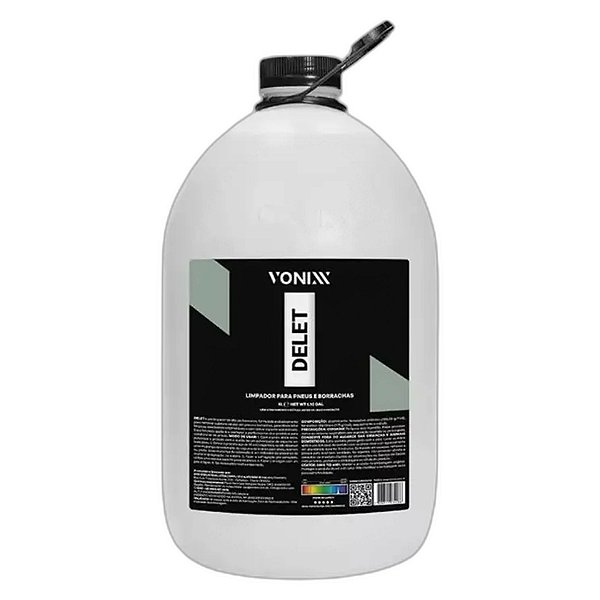 VONIXX LIMPA PNEU E BORRACHA - DELET 5 LT REF:6208
