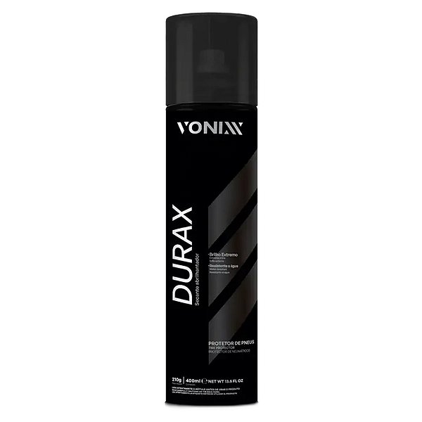 VONIXX PRETINHO DE PNEU AEROSSOL 400ML - DURAX REF:6838