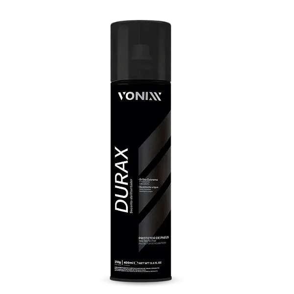VONIXX PRETINHO DE PNEU AEROSSOL 400ML - DURAX REF:6838