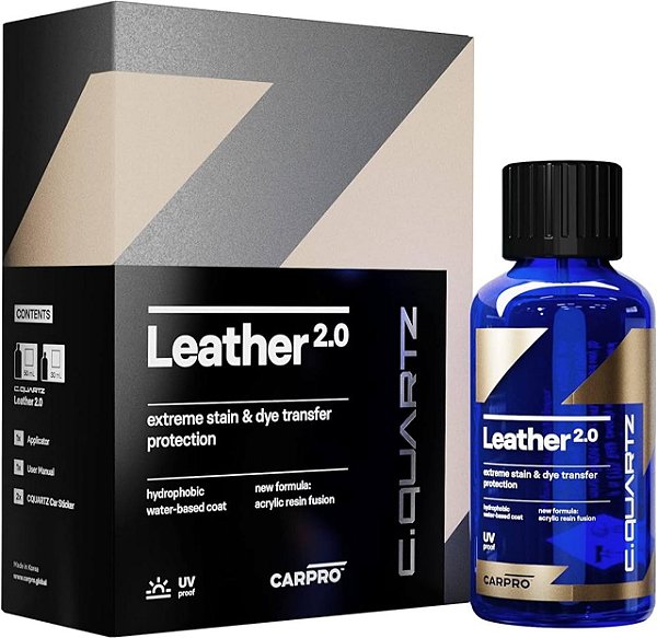 CARPRO VITRIFICADOR COURO 100ML - LEATHER 2.0 REF:6824