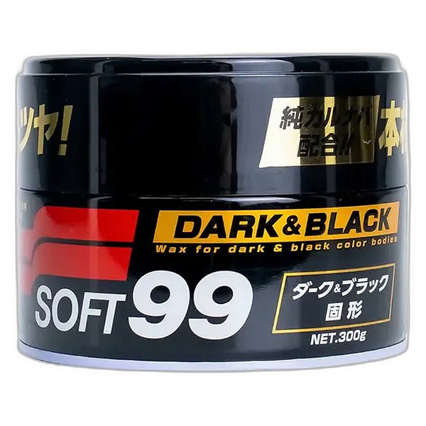 SOFT99 CERA CARNAUBA 300G -  DARK & BLACK REF:6810