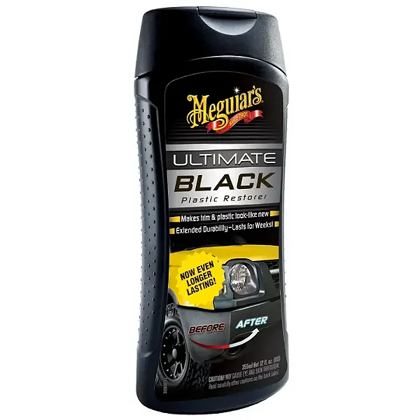 MEGUIARS RESTAURA PLASTICO ULTIMATE BLACK - 0,355 L REF:6771