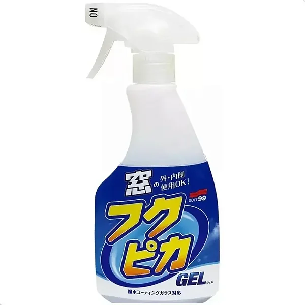 SOFT99 LIMPA VIDROS FUKUPIKA GLASS GEL 400ML