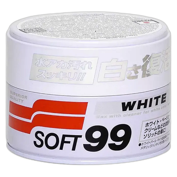 SOFT99 CERA WHITE CLEANER - 350G - REF: 7117