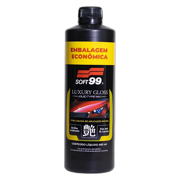 SOFT99 REFIL LUXURY GLOSS 480ML - CARNAUBA - REF: 7114