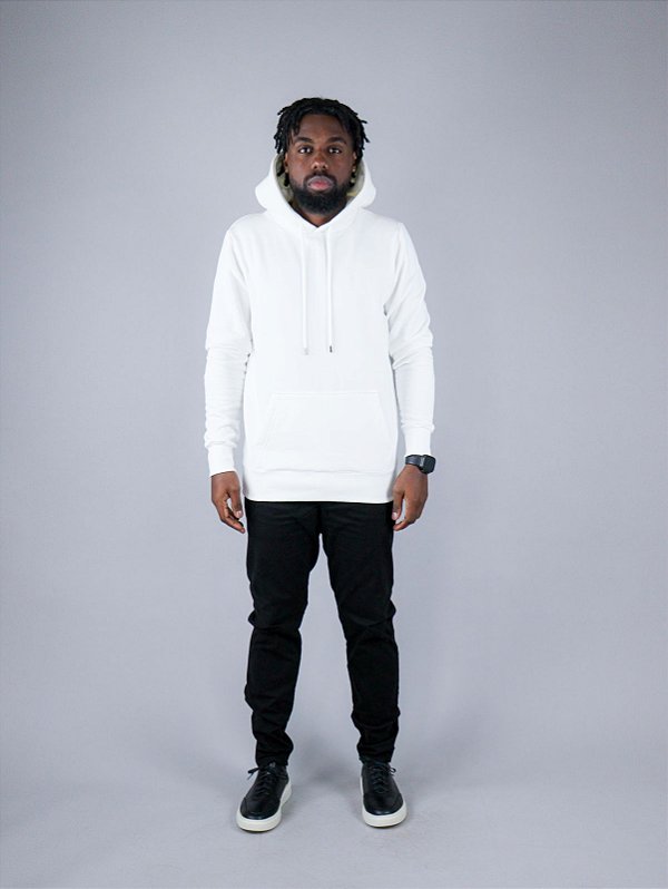 Blusa De Moletom Bruder Branca