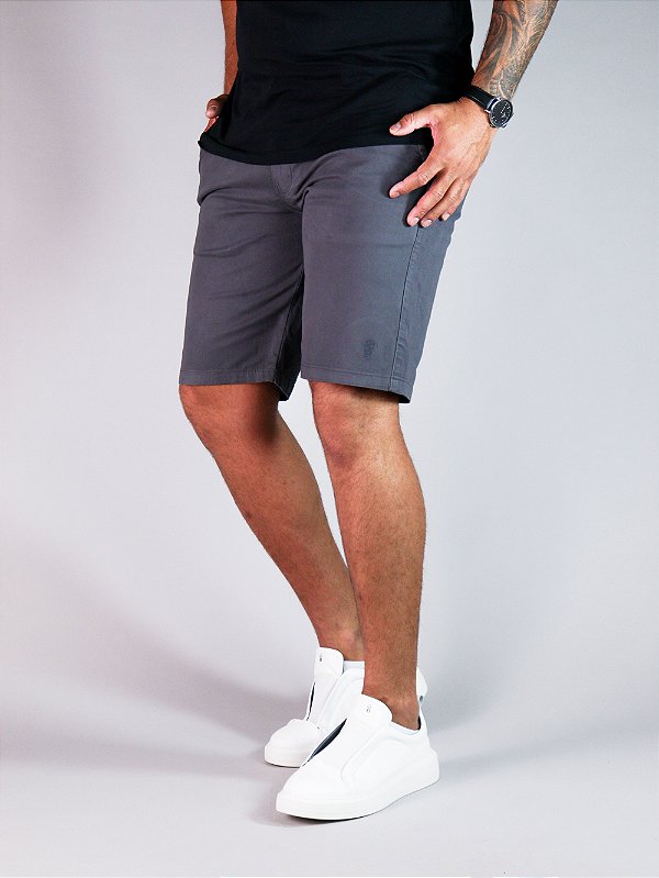 Bermuda Sarja Chumbo Bruder