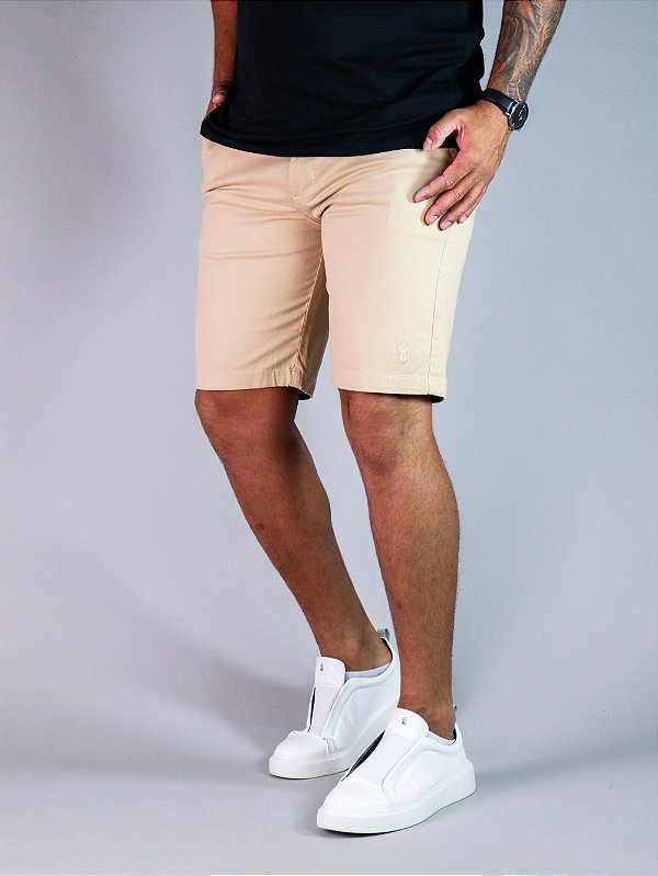 Bermuda Sarja Bege Bruder