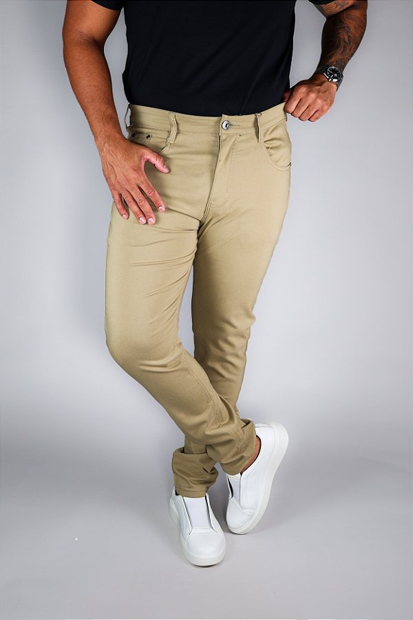 Calça Verona Bege Bruder