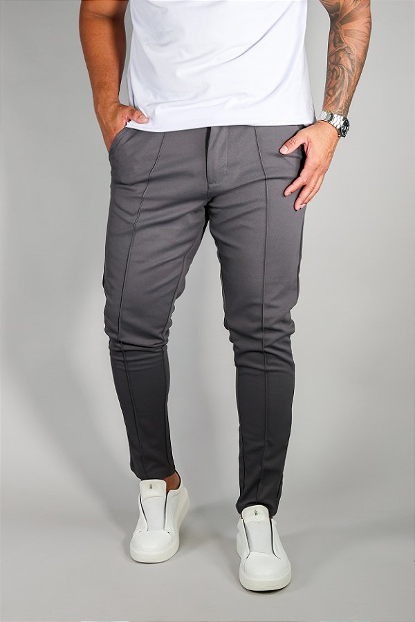 Calça Ponto Roma Chumbo Bruder