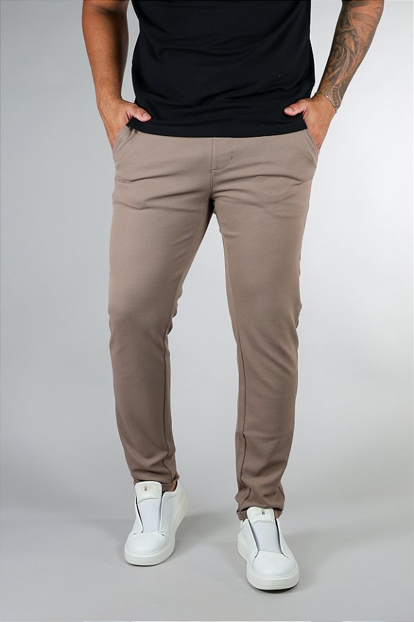 Calça Milano Marrom Claro Bruder
