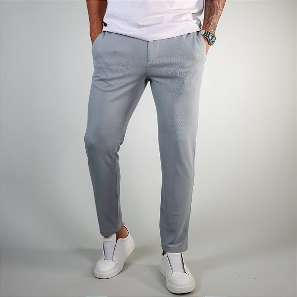 Calça Classic Cinza Claro Bruder