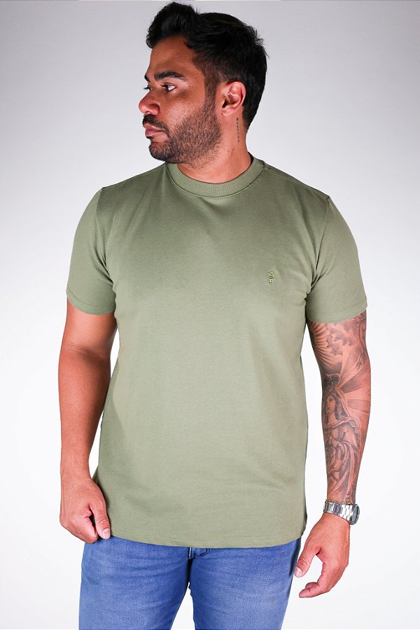Camiseta Texturizada Verde Claro Bruder