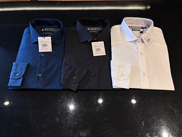 CAMISA M.L TRICOLINE ELASTANO LISA SERGIO K SKML001