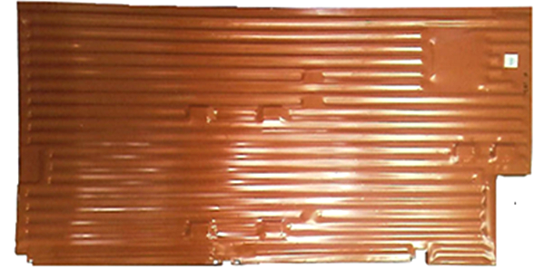 ASSOALHO SALÃO KOMBI 1957 A 1996 - LADO DIREITO ESTRIGUARÚ