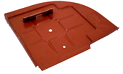 ASSOALHO DA BATERIA DA KOMBI CLIPER  1976 A 1996 ESTRIGUARÚ