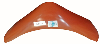 CANTO TRASEIRO ARREDONDADO KOMBI PICK-UP 1967 A 2000 ESTRIGUARÚ