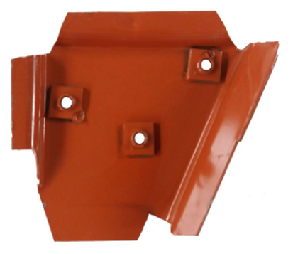 SUPORTE INTERNO DO PARA-CHOQUE DIANTEIRO DO FUSCA 1500 LADO ESQUERDO ESTRIGUARÚ