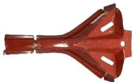 PONTEIRA DIANTEIRA DO SUPORTE DO MACACO(PÉ DE GALINHA) DA KOMBI 1986/...ESTRIGUARÚ