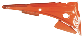 REFORÇO(VIOLA) PARALAMA DIANTEIRO GOL-PARATI-SAVEIRO-VOYAGE 1980 A 1995(LADO ESQUERDO) ESTRIGUARÚ