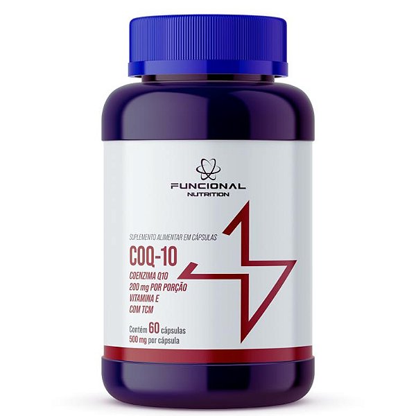 Coezima Q10 Funcional Nutrition 60Caps