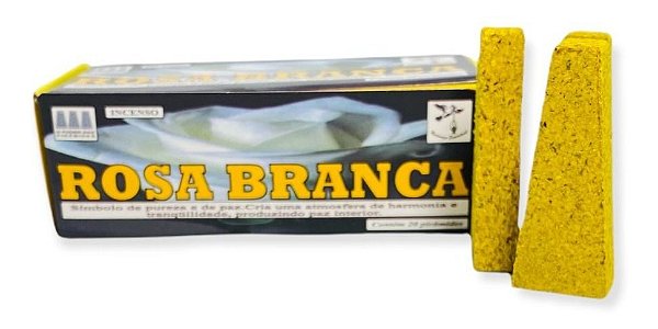 1 Caixa C/ 20 Tabletes Defumador Rosa Branca
