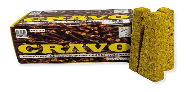 1 Caixa C/ 20 Tabletes Defumador Cravo