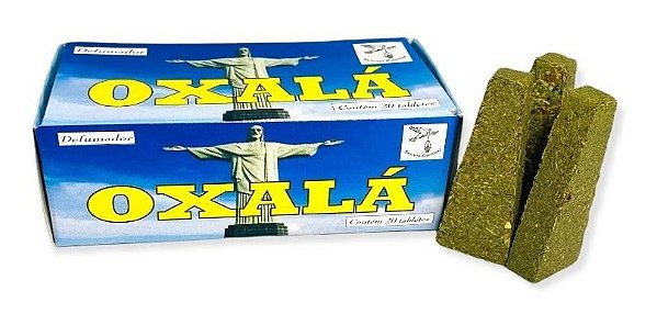 1 Caixa C/ 20 Tabletes Defumador Oxala