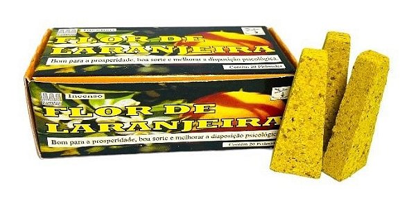 1 Caixa C/ 20 Tabletes Defumador Flor de Laranjeira