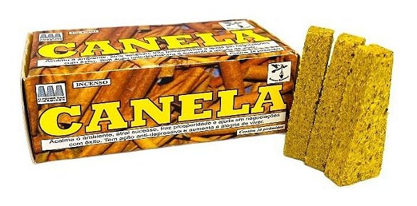 1 Caixa C/ 20 Tabletes Defumador Canela