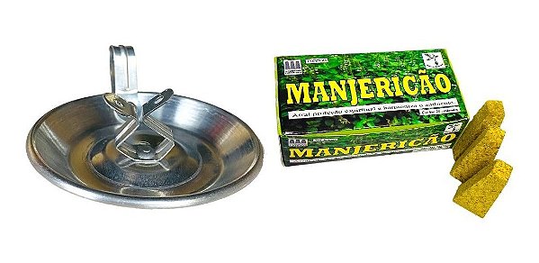 Kit Porta Defumador (1 Entradas) + Defumador Manjericao